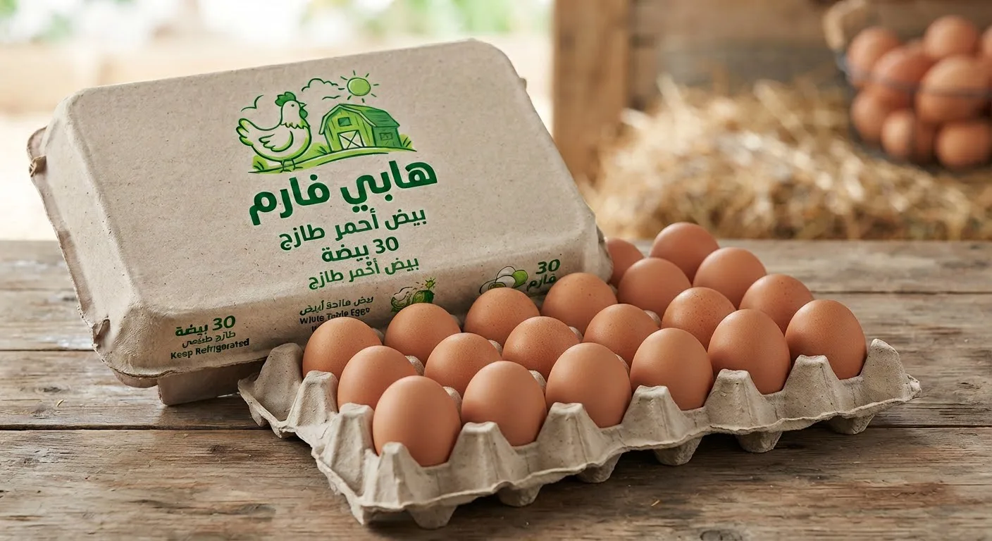 بيض احمر