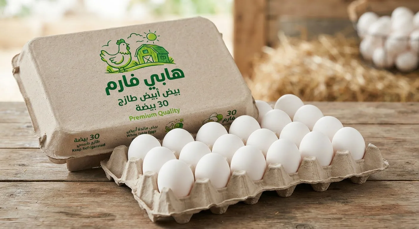 بيض ابيض